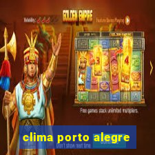 clima porto alegre